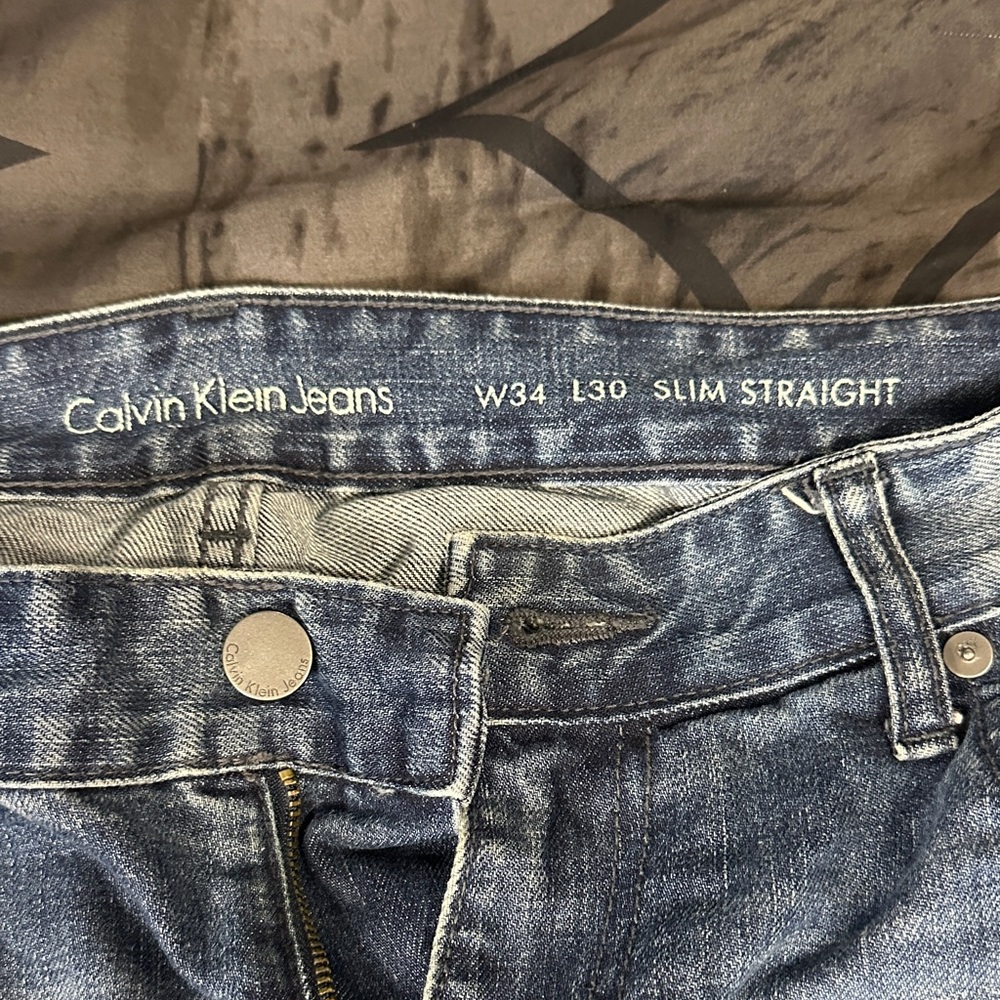 Calvin Klein Jeans Slim Straight in Classic Blue